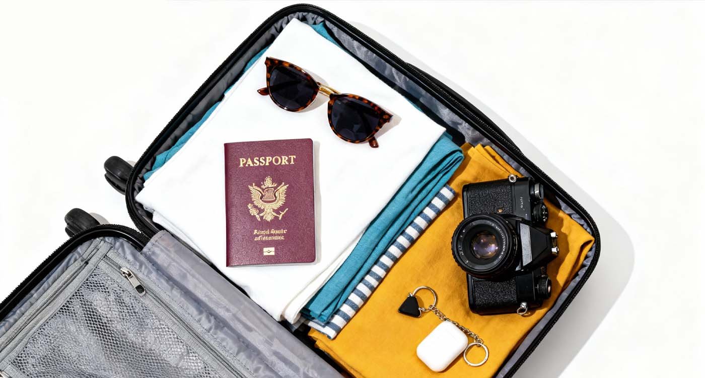 Best Travel Bags 2025 — The Ultimate Guide for Modern Travelers - laptop bag Open travel bag with organized essentials