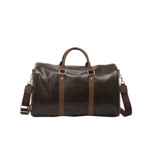Home Travel Bag PU Leather Weekender Bag